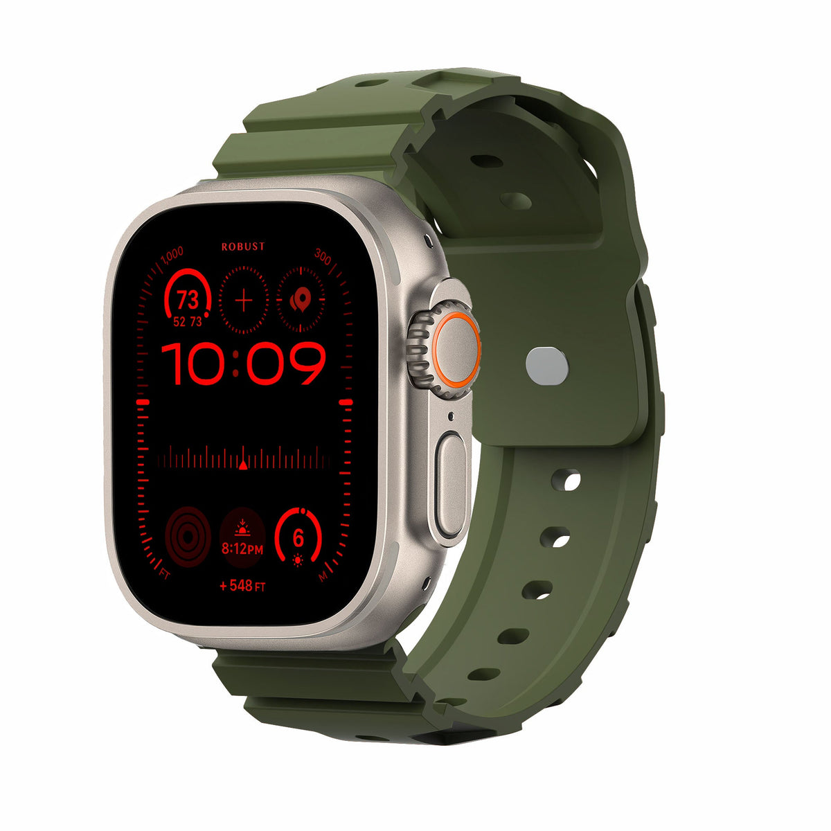 Robust Silicone Sport Band for Apple Watch
