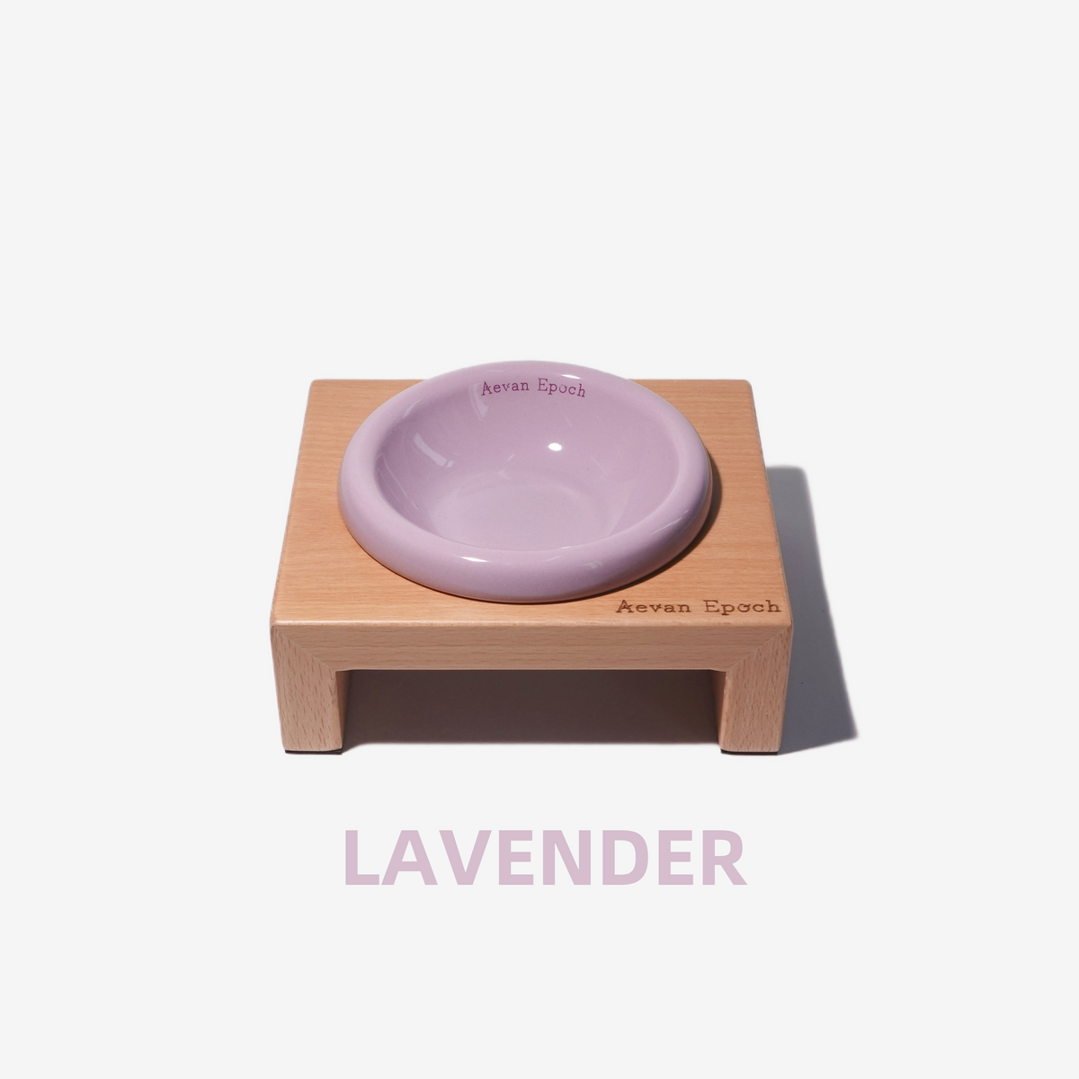 Aevan Epoch | Solid Wood Pet Bowl Stands