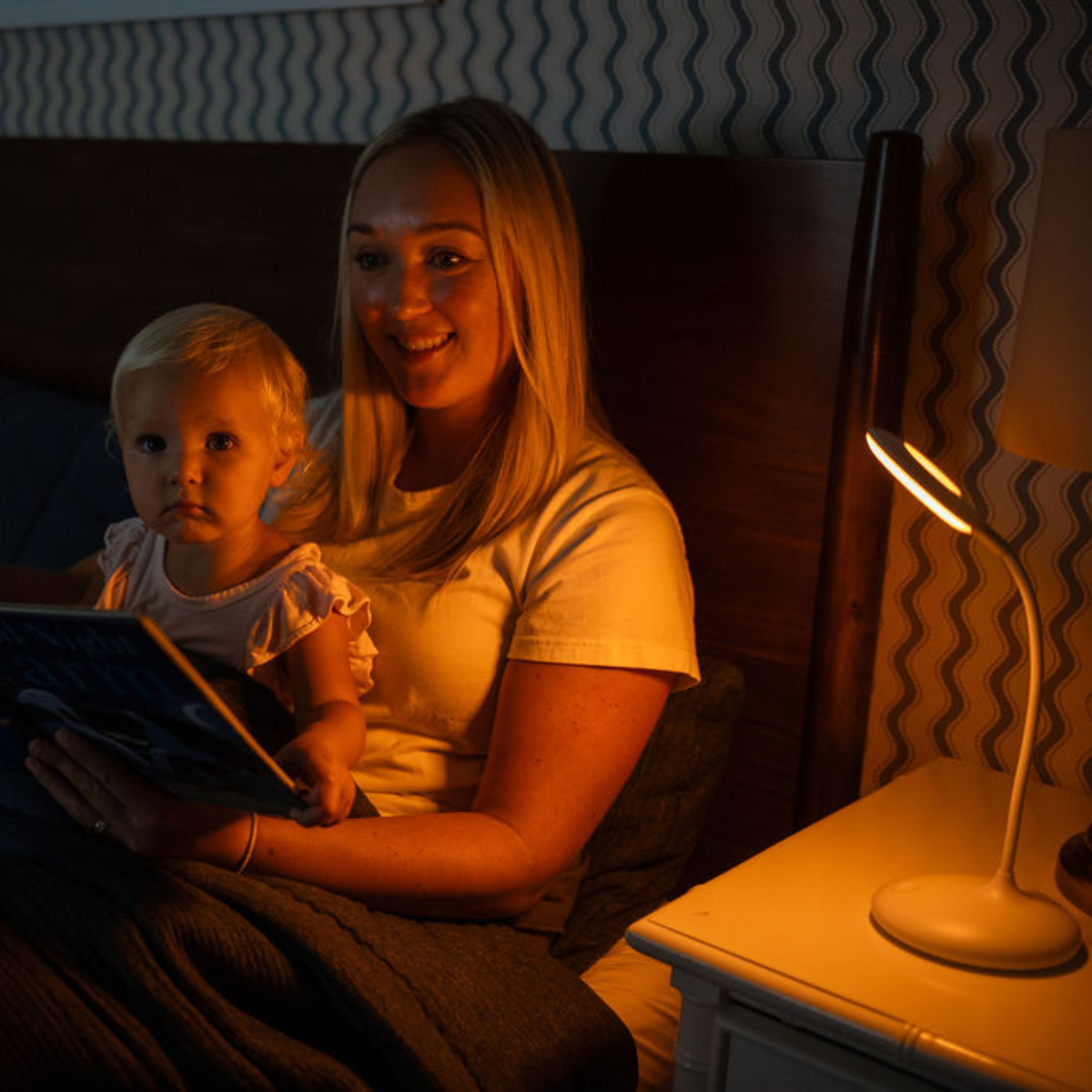 MoonNest - Warm Glow Table, Desk & Nursery Lamp
