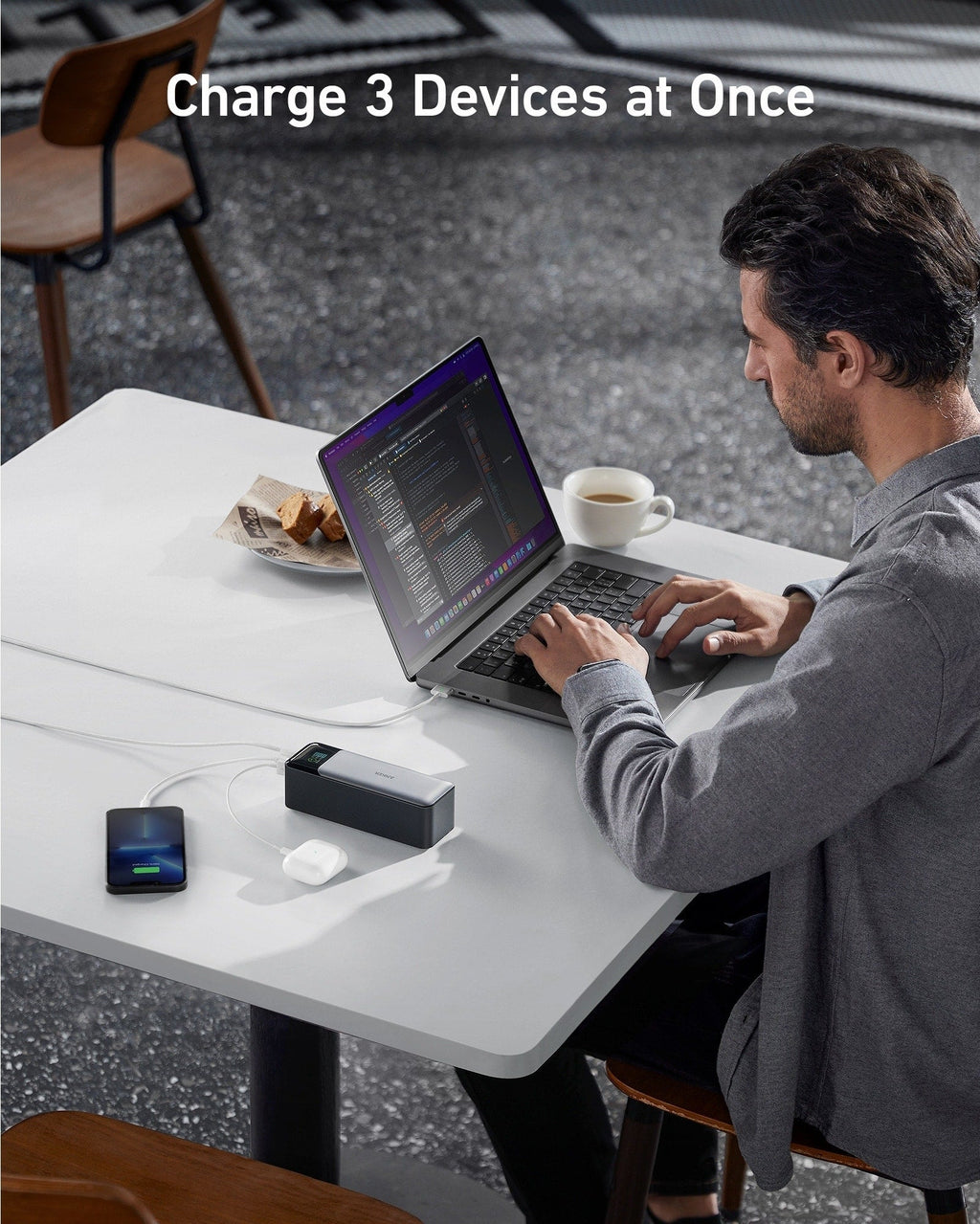 Anker 737 Power Bank, 24,000mAh, 140W