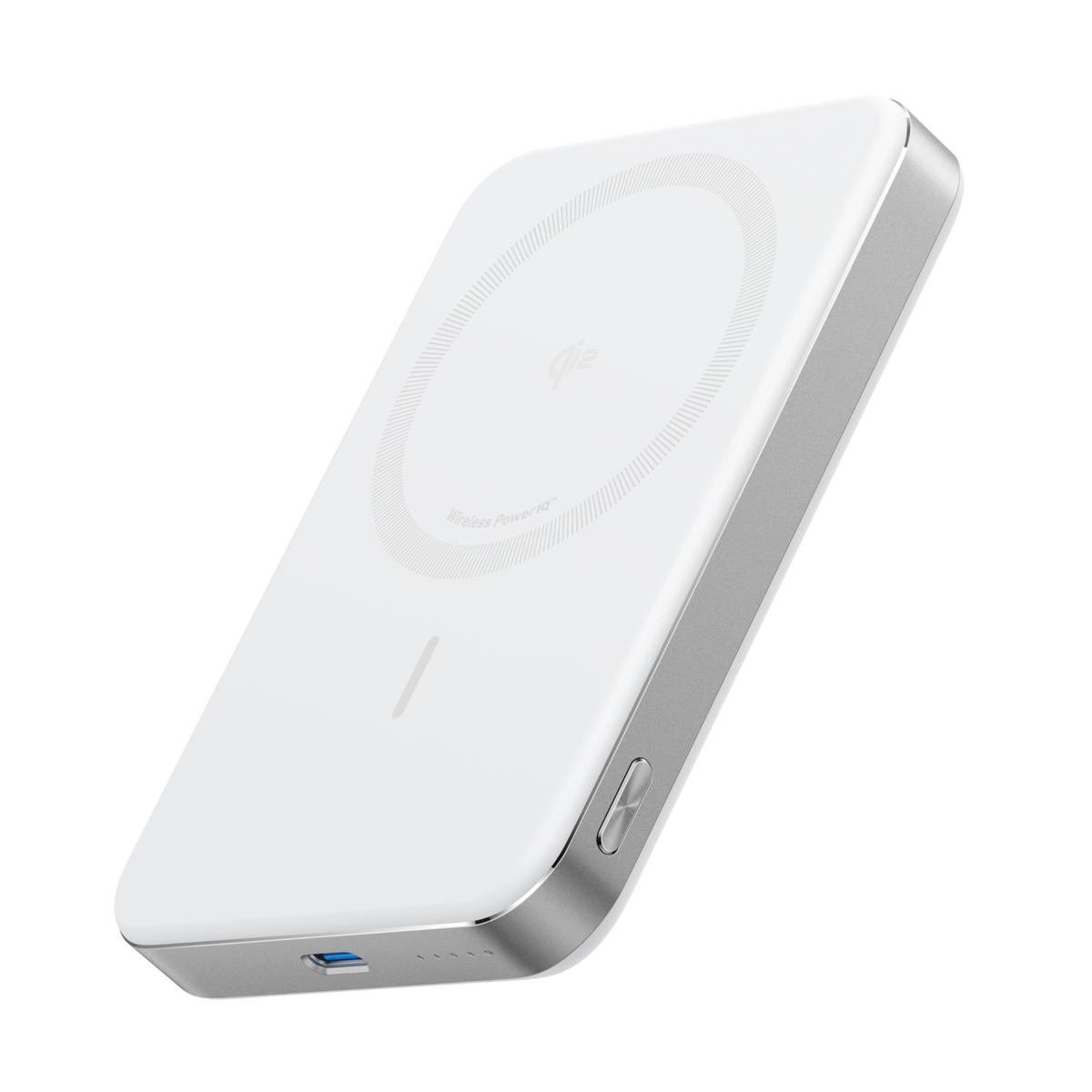 Anker MagGo Slim Power Bank, 10,000mAh with Qi Wireless