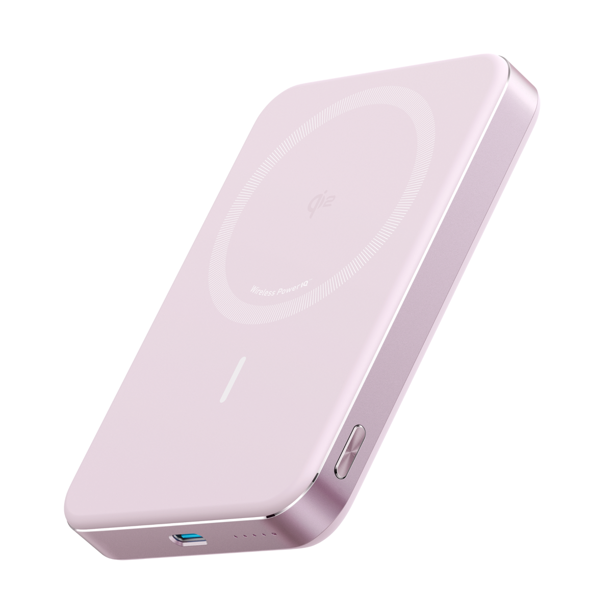 Anker MagGo Slim Power Bank, 10,000mAh with Qi Wireless