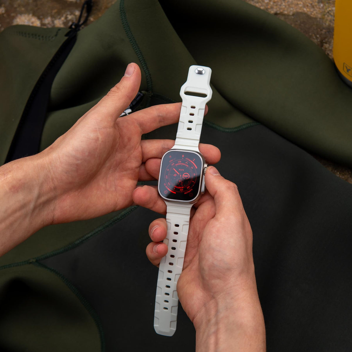 Robust Silicone Sport Band for Apple Watch