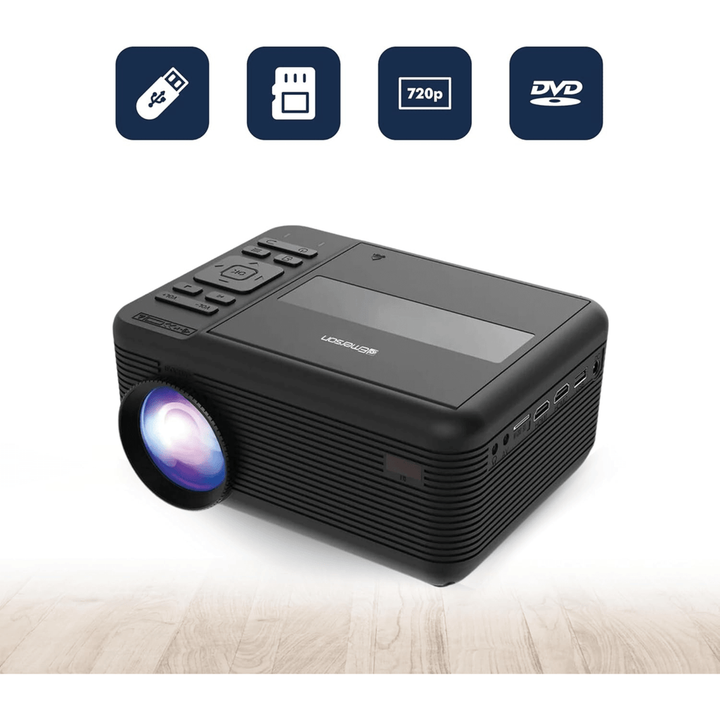 Emerson EVP-2501C projector with DVD player, view 7