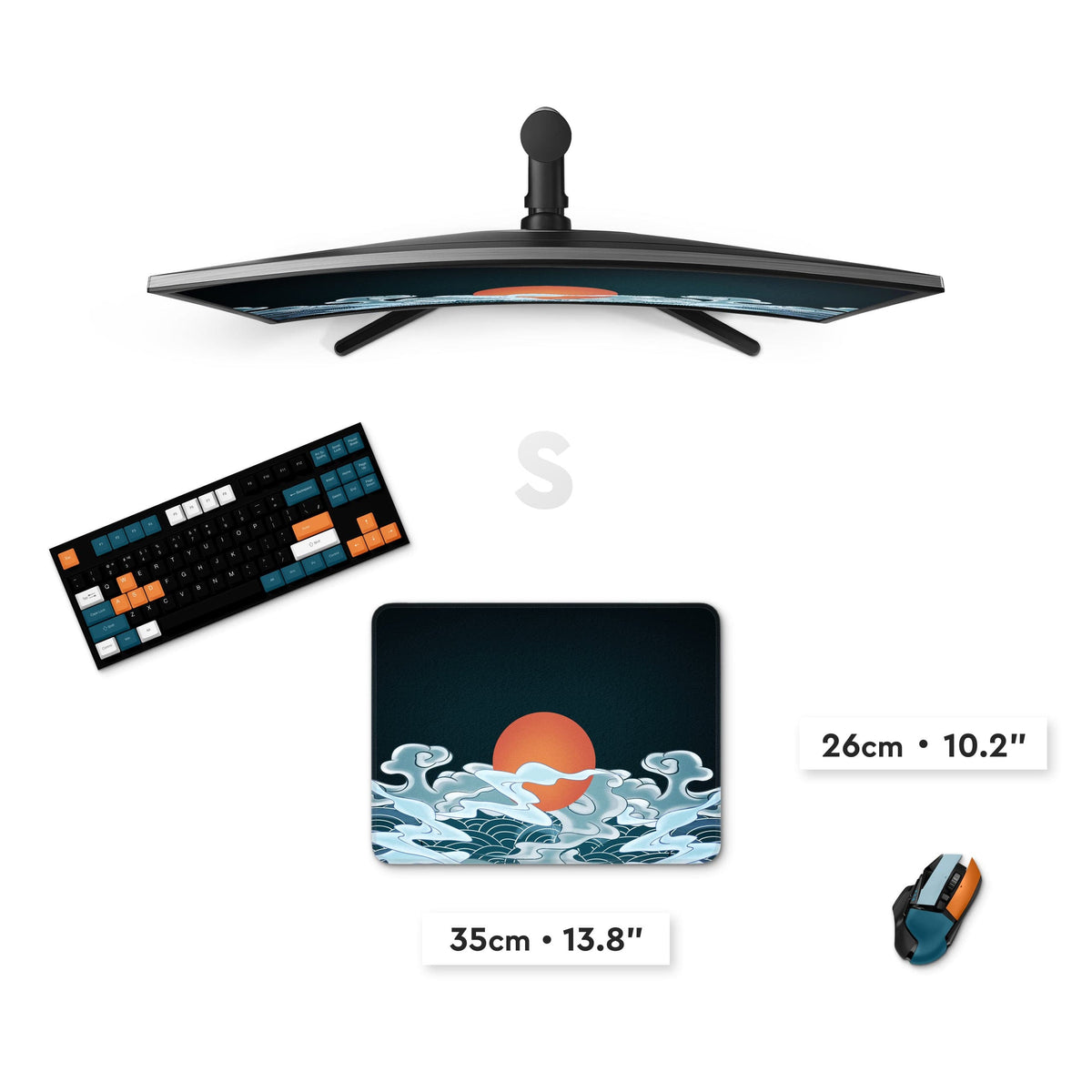 Custom Print Mousepad (13.8″ x 10.2″)