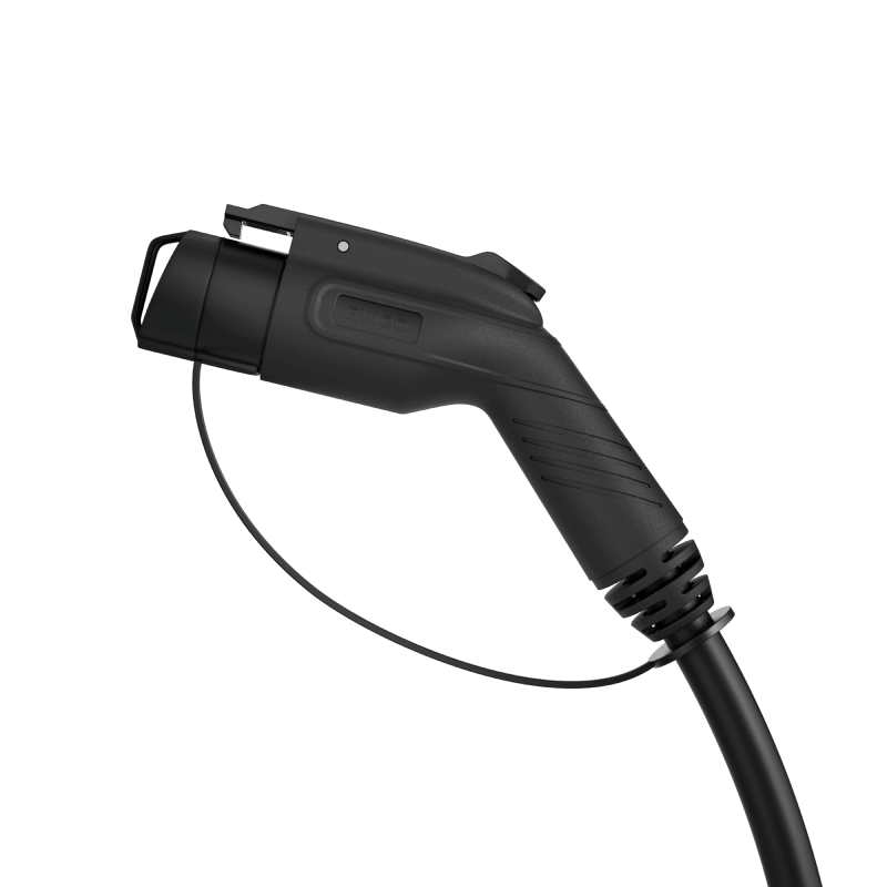 EVIQO Level 2 EV Charger, Two Installation Options Available, 40A (9.6kW) Plug-In or 48A (11.5kW) Hardwired, 240V, J1772 for Non-Tesla EVs