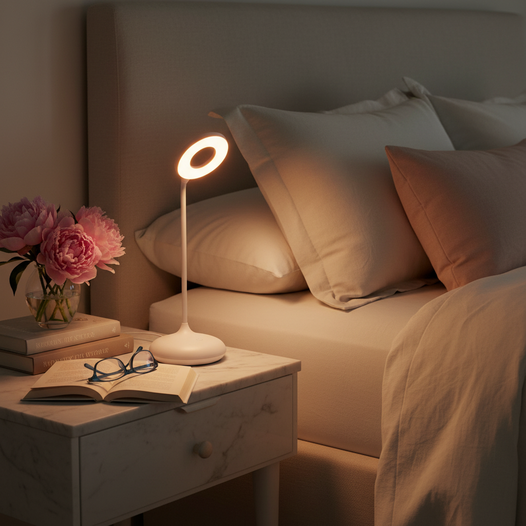MoonNest - Warm Glow Table, Desk & Nursery Lamp
