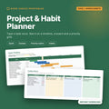Project and Habit Planner cover