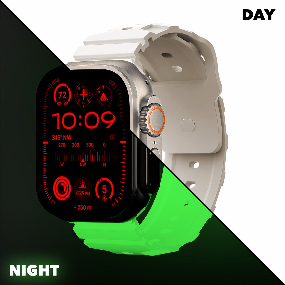 Robust Silicone Sport Band for Apple Watch