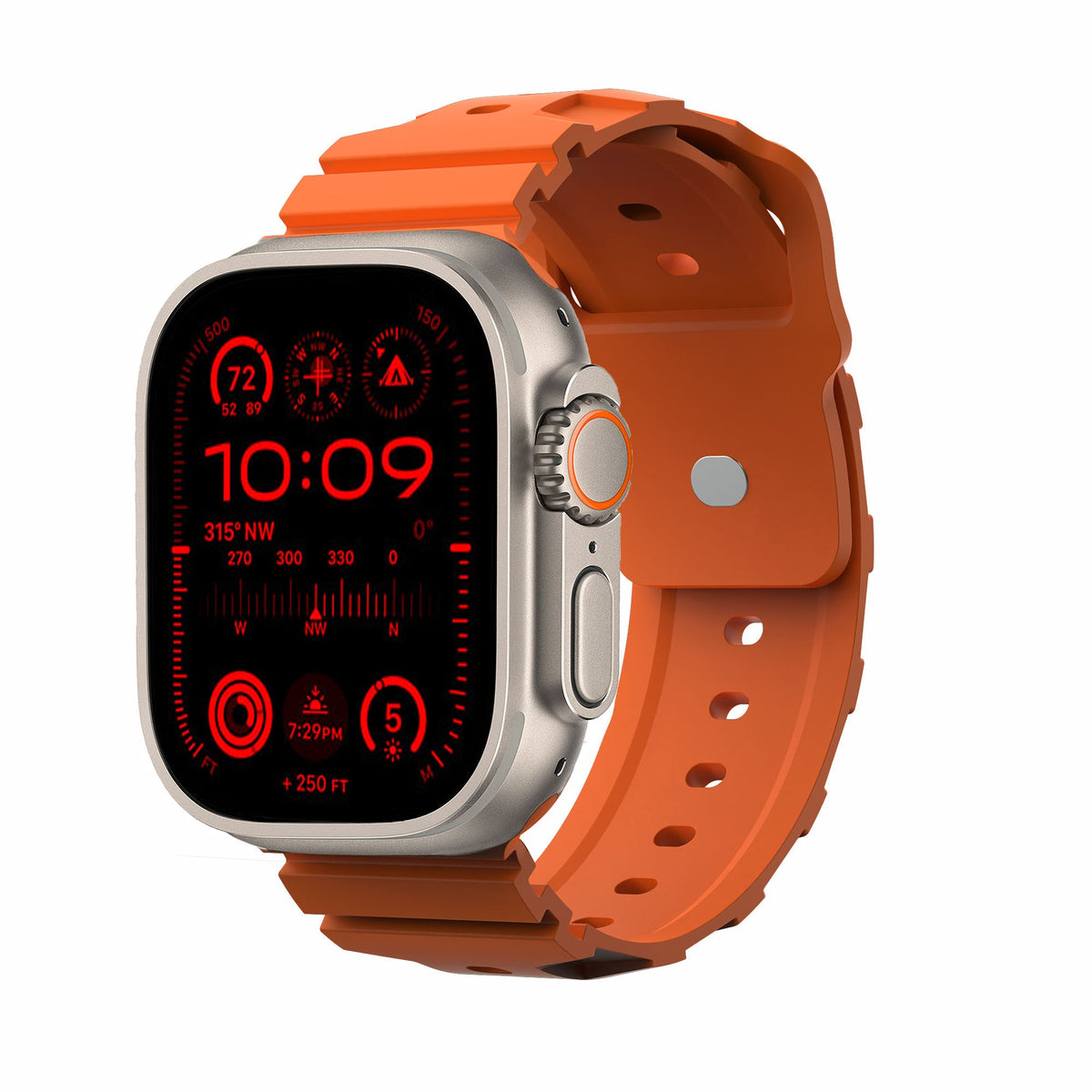 Robust Silicone Sport Band for Apple Watch